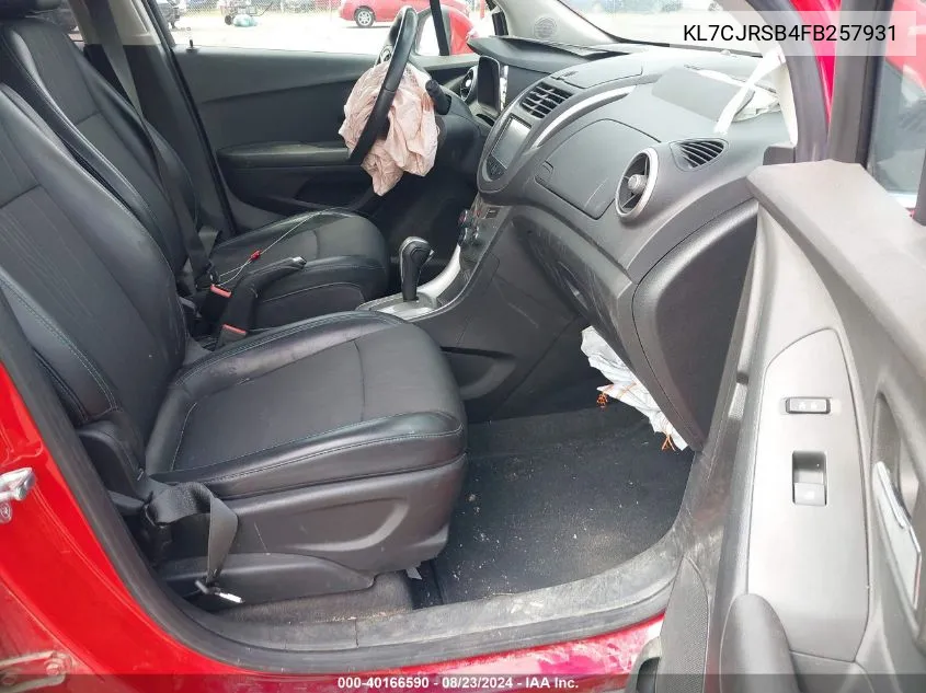 KL7CJRSB4FB257931 2015 Chevrolet Trax Lt