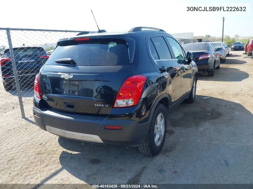 3GNCJLSB9FL222632 2015 Chevrolet Trax Lt