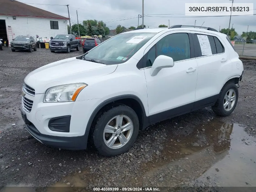 3GNCJRSB7FL185213 2015 Chevrolet Trax Lt