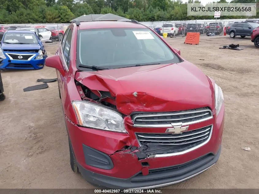 KL7CJLSBXFB256568 2015 Chevrolet Trax Lt