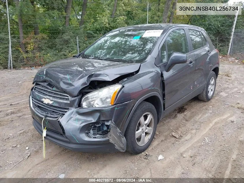 3GNCJNSB4GL256734 2016 Chevrolet Trax 1Ls