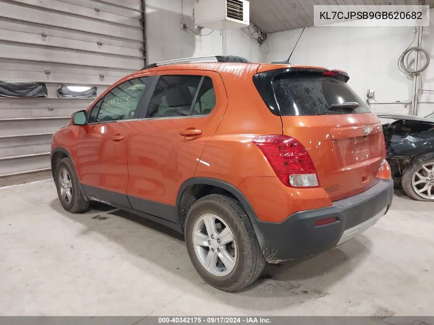 KL7CJPSB9GB620682 2016 Chevrolet Trax Lt