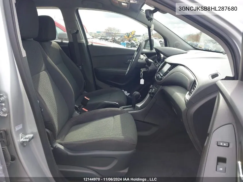 3GNCJKSB8HL287680 2017 Chevrolet Trax