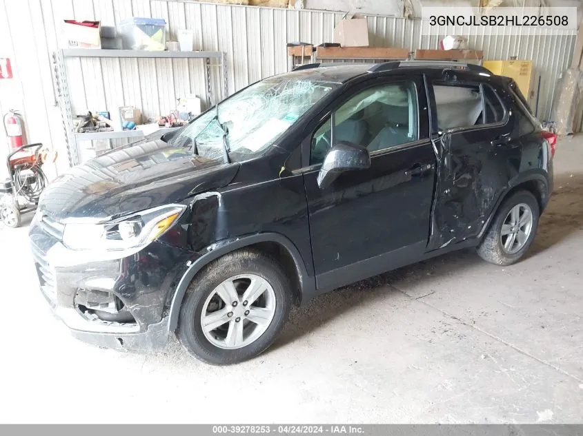 3GNCJLSB2HL226508 2017 Chevrolet Trax Lt