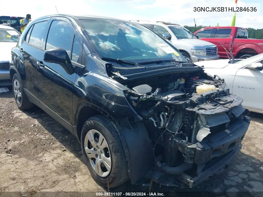 3GNCJKSB1HL284636 2017 Chevrolet Trax Ls