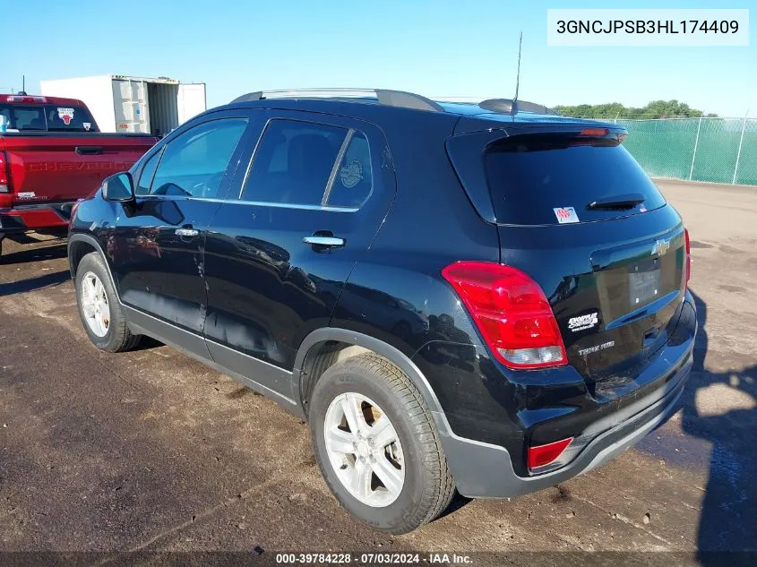 3GNCJPSB3HL174409 2017 Chevrolet Trax Lt