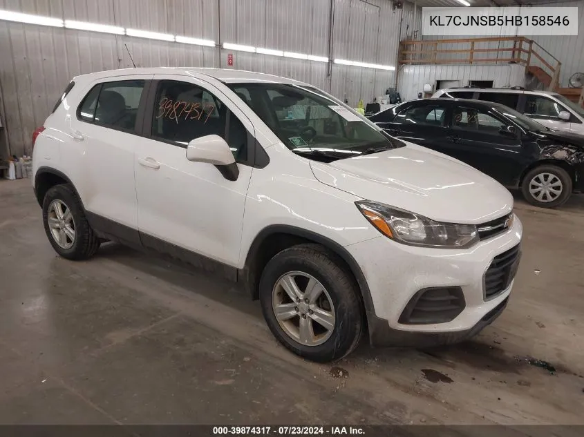 KL7CJNSB5HB158546 2017 Chevrolet Trax Ls