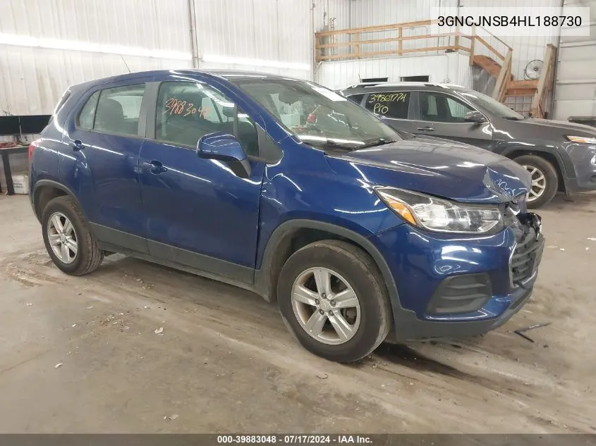 3GNCJNSB4HL188730 2017 Chevrolet Trax Ls