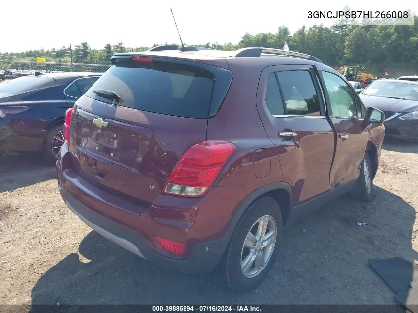 3GNCJPSB7HL266008 2017 Chevrolet Trax Lt