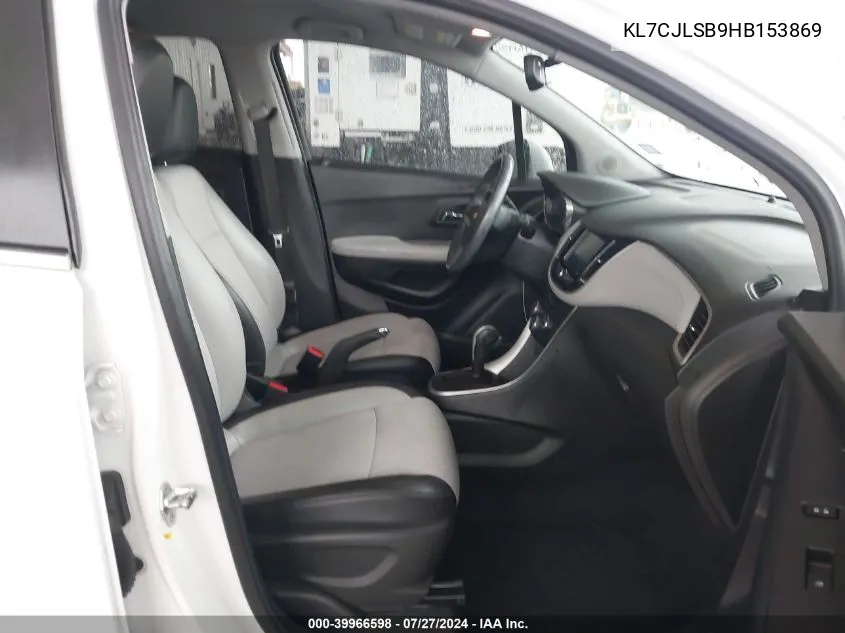 KL7CJLSB9HB153869 2017 Chevrolet Trax Lt