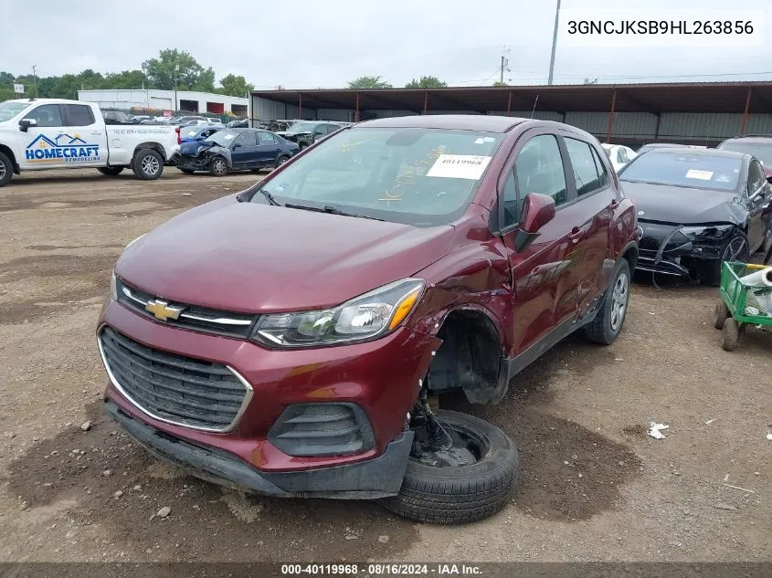 3GNCJKSB9HL263856 2017 Chevrolet Trax Ls