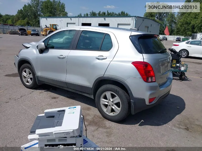 3GNCJNSB1HL282810 2017 Chevrolet Trax Ls