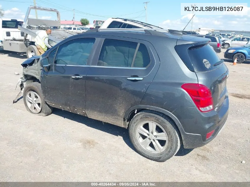 KL7CJLSB9HB126087 2017 Chevrolet Trax Lt