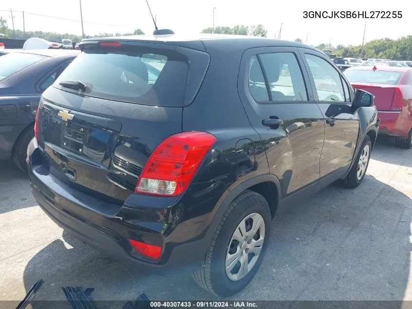 3GNCJKSB6HL272255 2017 Chevrolet Trax Ls