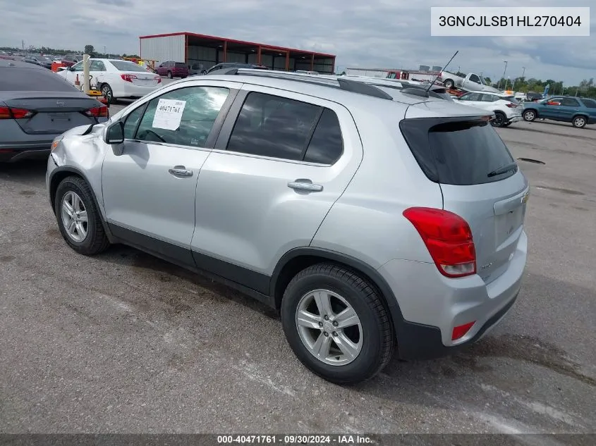 3GNCJLSB1HL270404 2017 Chevrolet Trax Lt