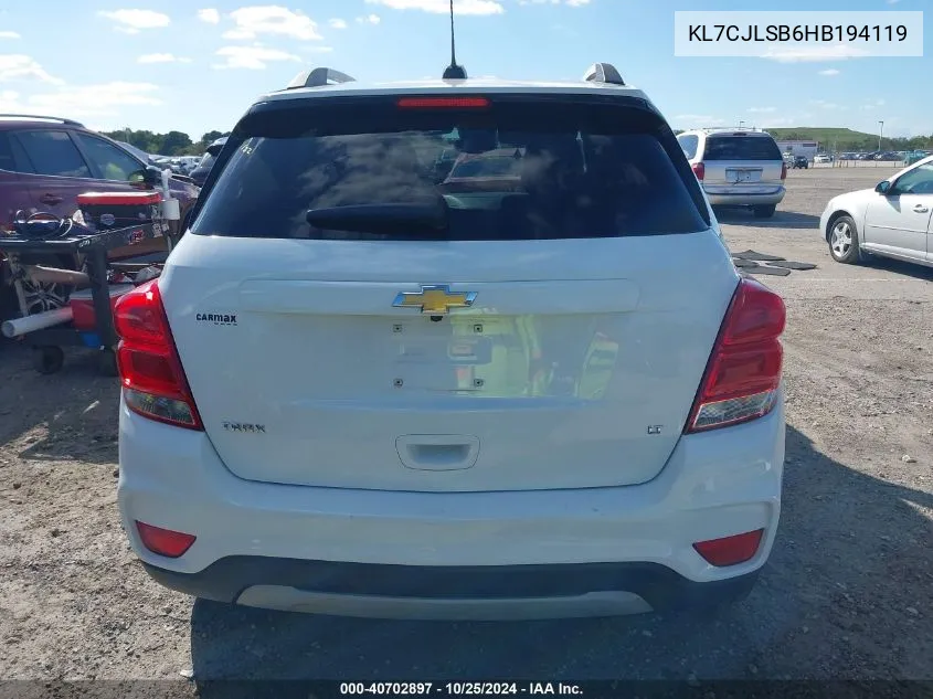 KL7CJLSB6HB194119 2017 Chevrolet Trax Lt