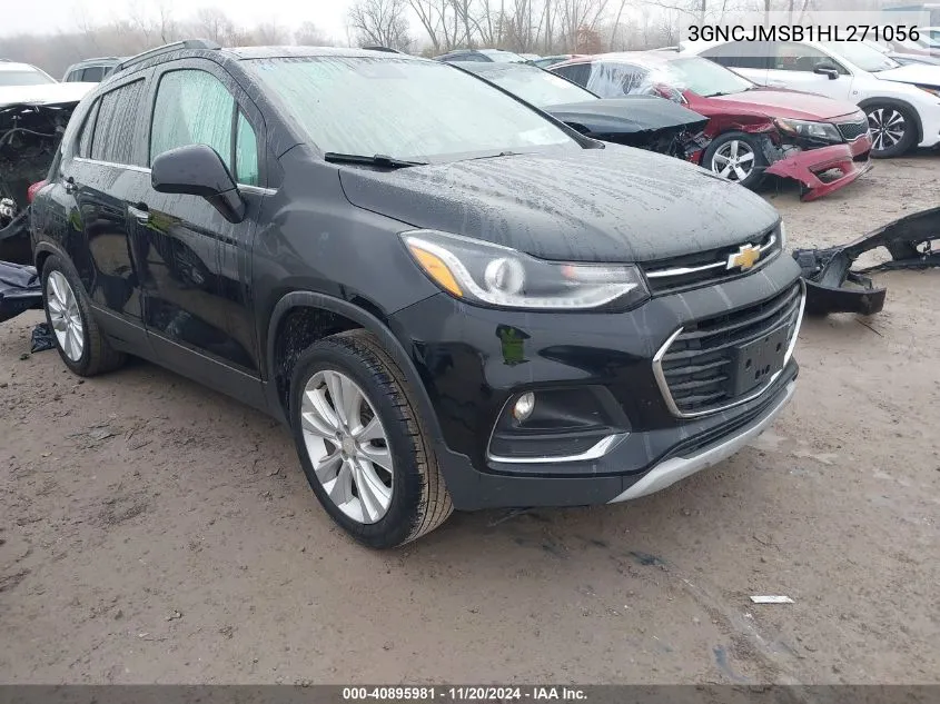 2017 Chevrolet Trax Premier VIN: 3GNCJMSB1HL271056 Lot: 40895981