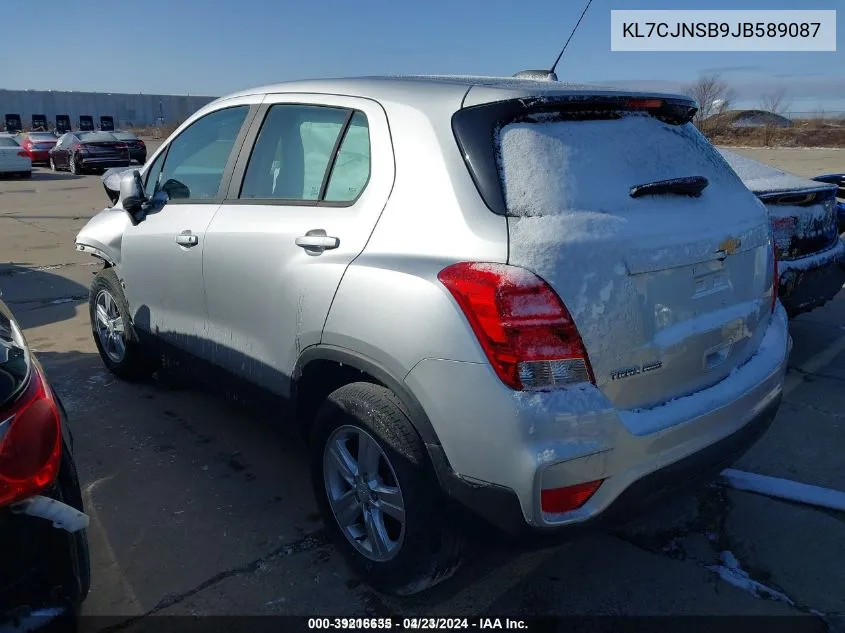 2018 Chevrolet Trax Ls VIN: KL7CJNSB9JB589087 Lot: 39216635