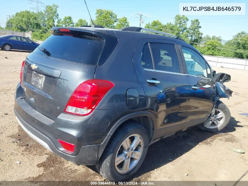 KL7CJPSB4JB646579 2018 Chevrolet Trax Lt