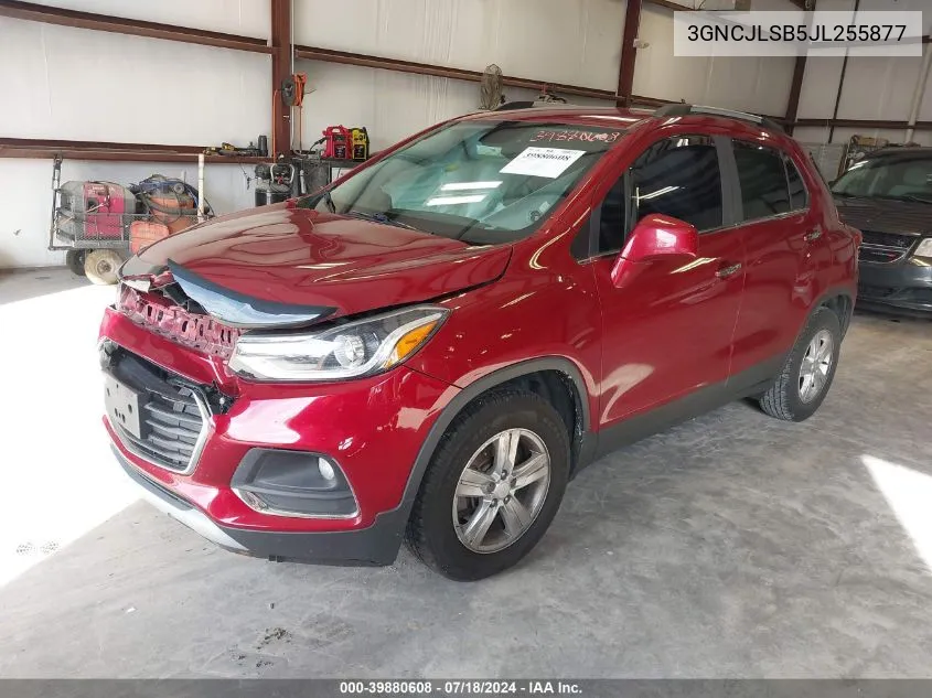 3GNCJLSB5JL255877 2018 Chevrolet Trax Lt