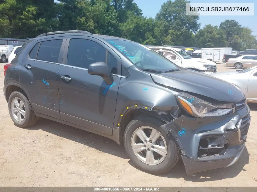 KL7CJLSB2JB677466 2018 Chevrolet Trax Lt