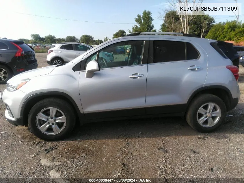 KL7CJPSB5JB711309 2018 Chevrolet Trax Lt