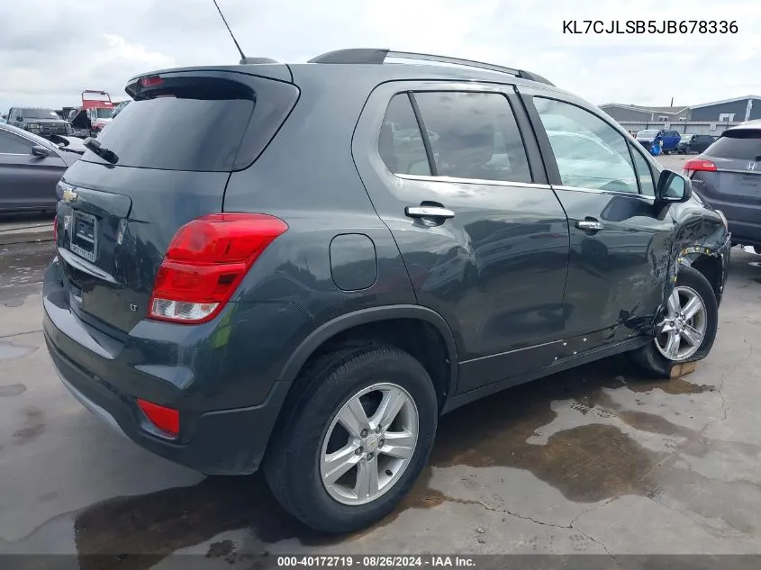 KL7CJLSB5JB678336 2018 Chevrolet Trax Lt