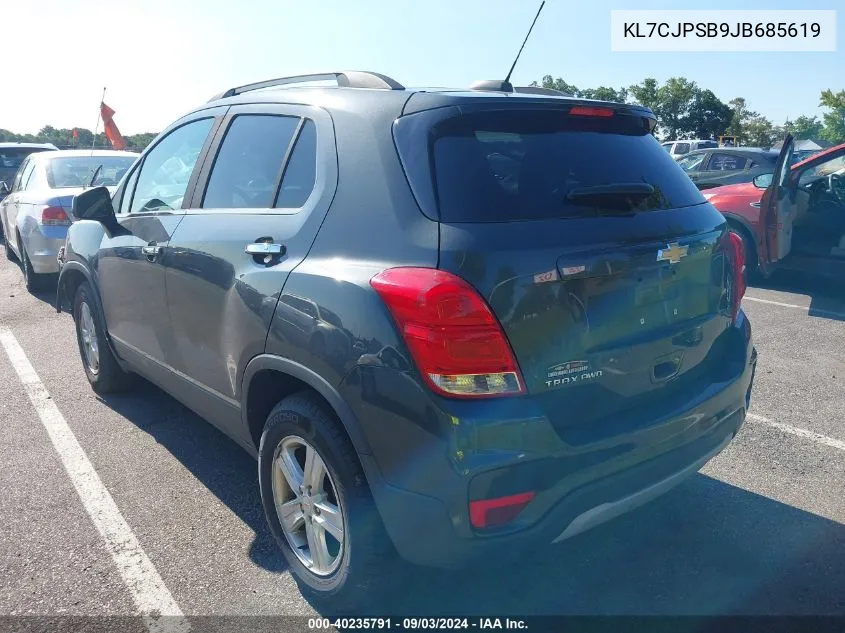 KL7CJPSB9JB685619 2018 Chevrolet Trax Lt