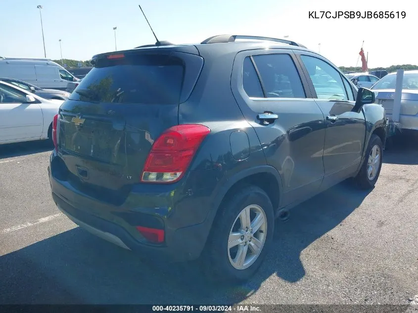 KL7CJPSB9JB685619 2018 Chevrolet Trax Lt