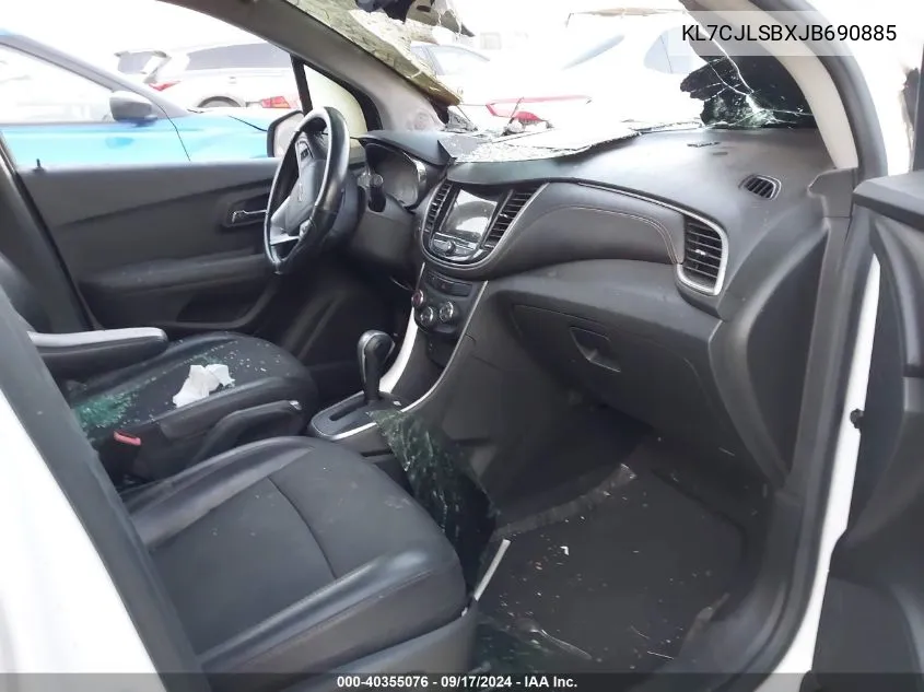 KL7CJLSBXJB690885 2018 Chevrolet Trax Lt