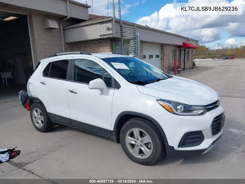 2018 Chevrolet Trax Lt VIN: KL7CJLSB9JB629236 Lot: 40597729