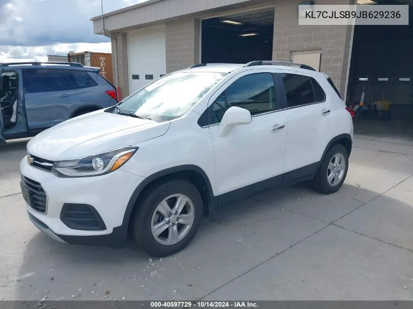 2018 Chevrolet Trax Lt VIN: KL7CJLSB9JB629236 Lot: 40597729