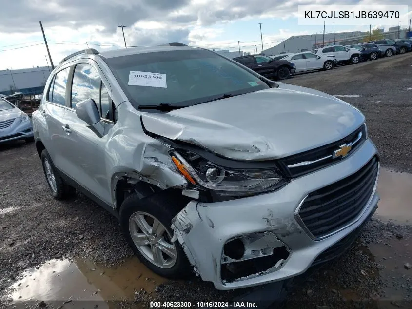 2018 Chevrolet Trax Lt VIN: KL7CJLSB1JB639470 Lot: 40623300