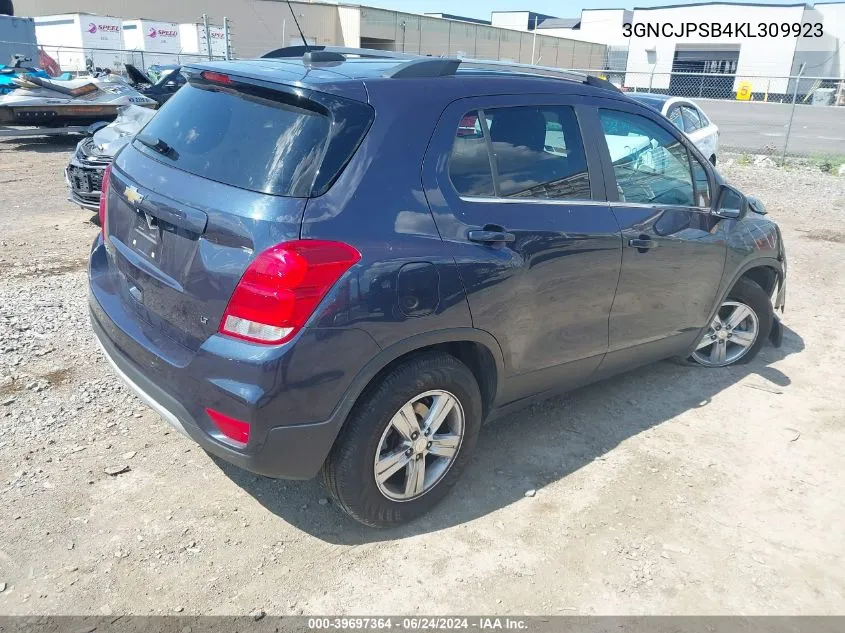 3GNCJPSB4KL309923 2019 Chevrolet Trax Lt