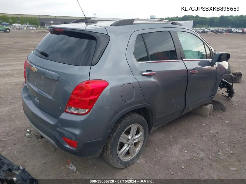 KL7CJPSBXKB898659 2019 Chevrolet Trax Lt