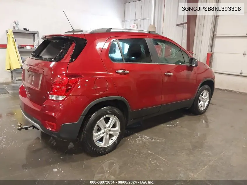 3GNCJPSB8KL393308 2019 Chevrolet Trax Lt