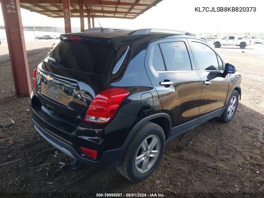 KL7CJLSB8KB820373 2019 Chevrolet Trax Lt