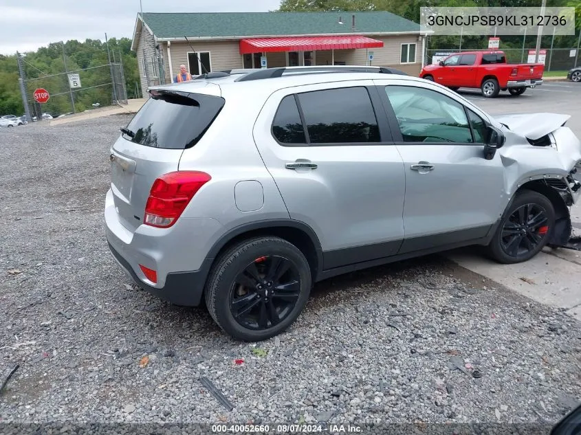 3GNCJPSB9KL312736 2019 Chevrolet Trax Lt