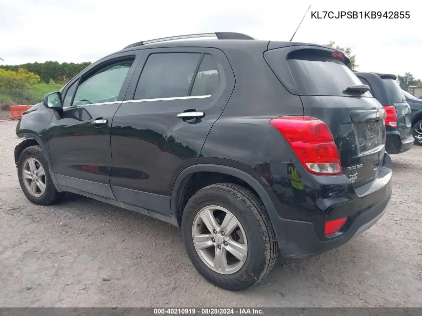 KL7CJPSB1KB942855 2019 Chevrolet Trax Lt