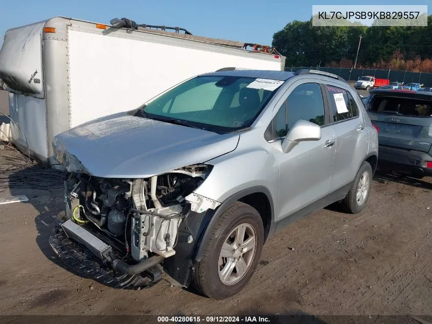 KL7CJPSB9KB829557 2019 Chevrolet Trax 1Lt