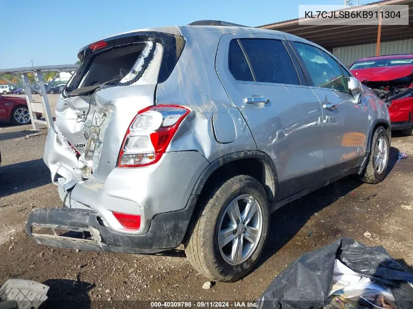 2019 Chevrolet Trax 1Lt VIN: KL7CJLSB6KB911304 Lot: 40309798