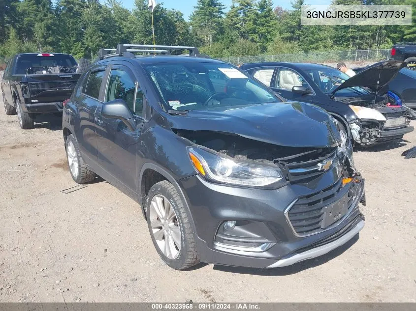 3GNCJRSB5KL377739 2019 Chevrolet Trax Premier