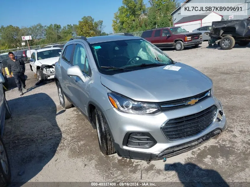 KL7CJLSB7KB909691 2019 Chevrolet Trax 1Lt