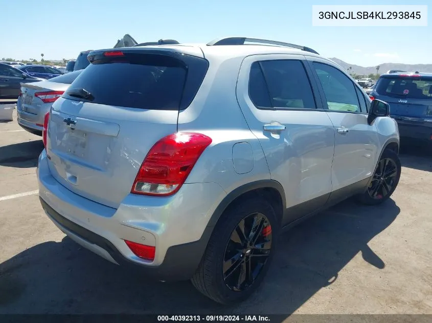 3GNCJLSB4KL293845 2019 Chevrolet Trax Lt