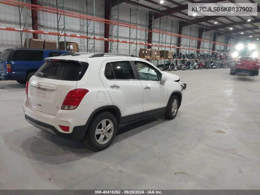 KL7CJLSB6KB837902 2019 Chevrolet Trax Lt