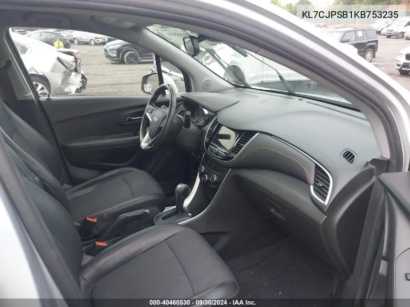 KL7CJPSB1KB753235 2019 Chevrolet Trax Lt