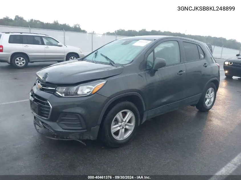 3GNCJKSB8KL248899 2019 Chevrolet Trax Ls