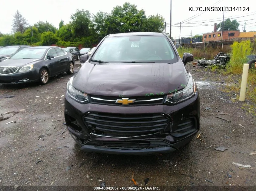 KL7CJNSBXLB344124 2020 Chevrolet Trax Awd Ls