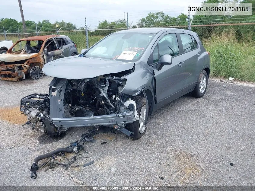 3GNCJKSB9LL208185 2020 Chevrolet Trax Fwd Ls