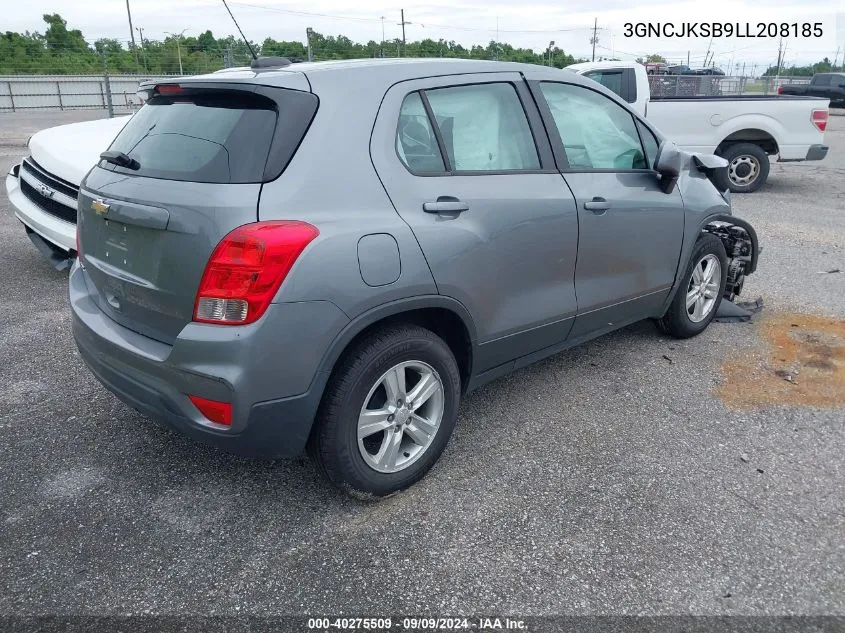 3GNCJKSB9LL208185 2020 Chevrolet Trax Fwd Ls